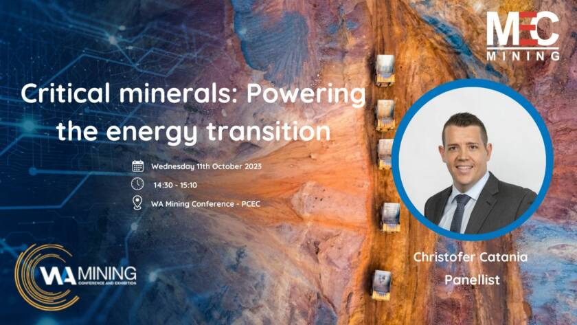 MEC at WA Mining Conference 2023